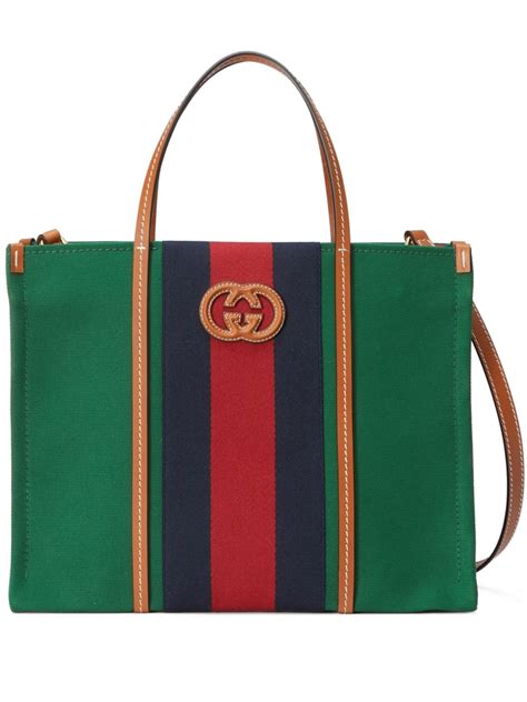 Gucci striped handbags